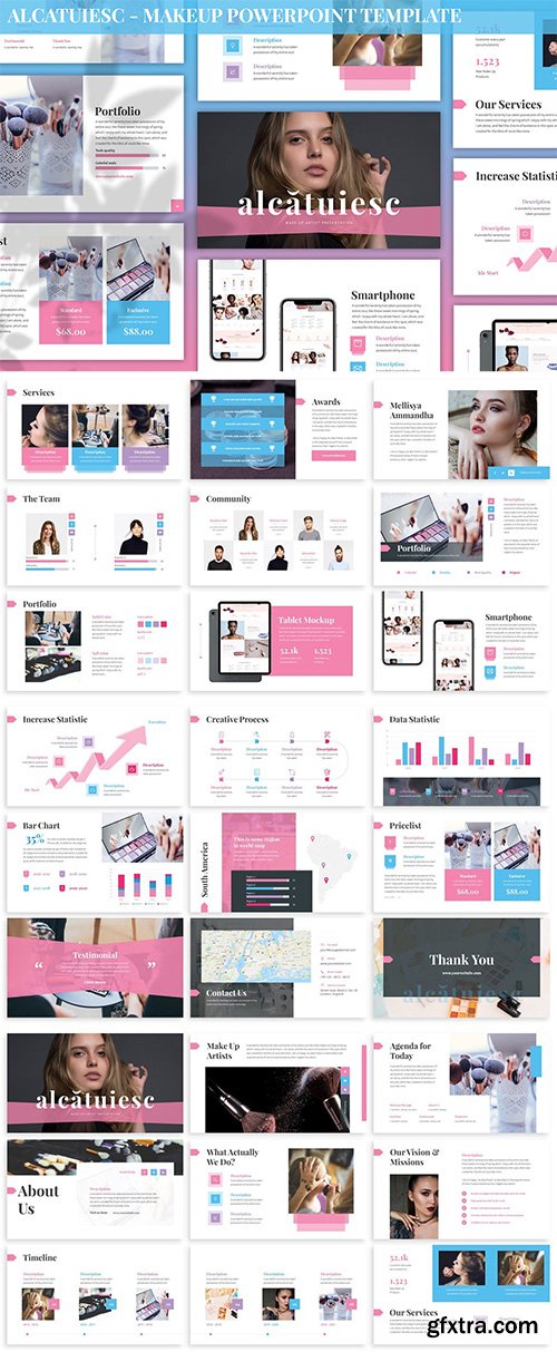 Alcatuiesc - Makeup Powerpoint Template