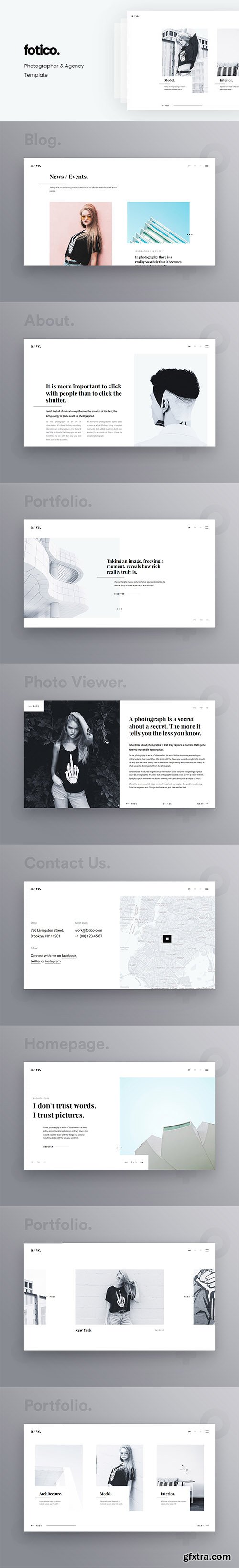 Fotico - Photography HTML Template