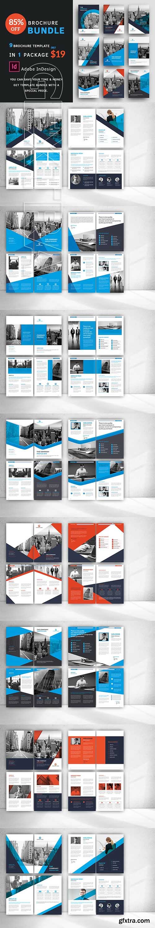 CreativeMarket - Business Brochure Bundle 4174659