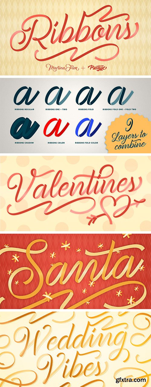 Ribbons Font Family