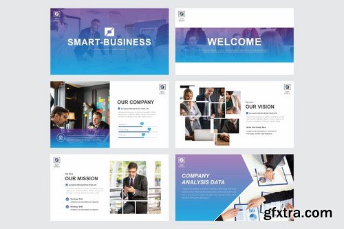 SMART BUSINESS - Powerpoint Google Slides and Keynote Templates