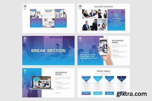 SMART BUSINESS - Powerpoint Google Slides and Keynote Templates