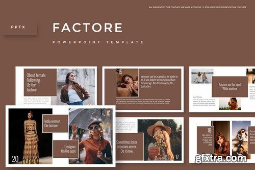 Factore - Powerpoint Google Slides and Keynote Templates