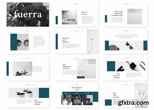 Fuerra - Powerpoint Google Slides and Keynote Templates