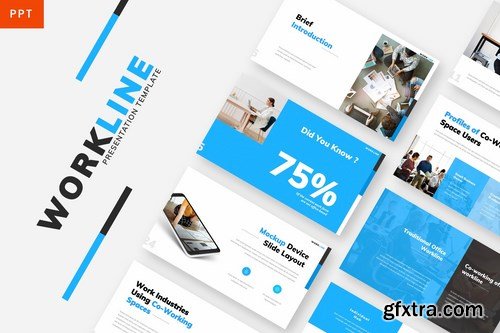 Workline - Company Powerpoint Google Slides and Keynote Templates