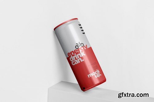 Energy Drink Can Mock-Up - 250 ml