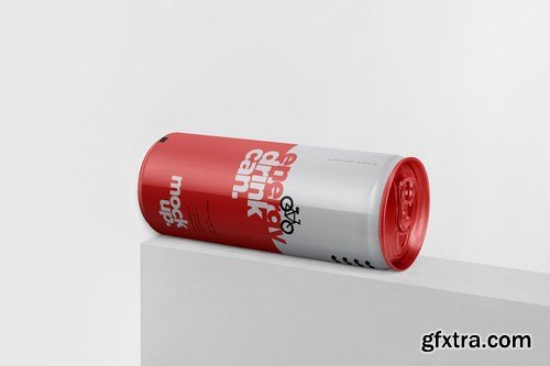 Energy Drink Can Mock-Up - 250 ml