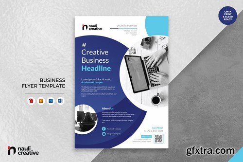 Corporate Business Flyer AI, DOC, & AI Vol.2