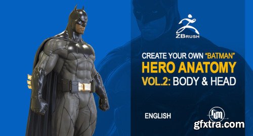 CG Makers - Create your own Batman: Body and head Pt 1 and 2 Suit and props