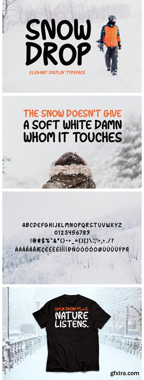 Snow Drop Font