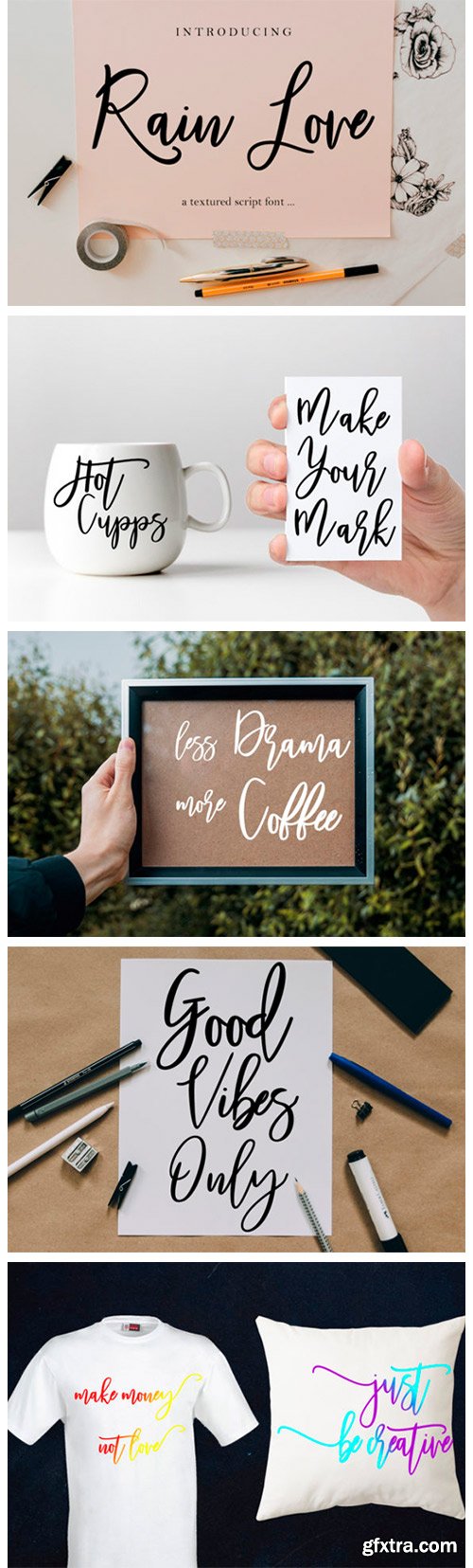 Rain Love Script Font