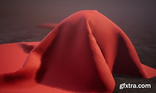 Japanese Fabric v00 - PBR Maps