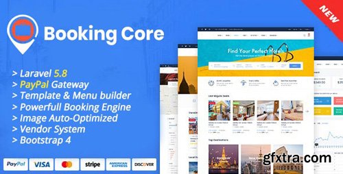 CodeCanyon - Booking Core v1.1.0 - Ultimate Booking System - 24043972