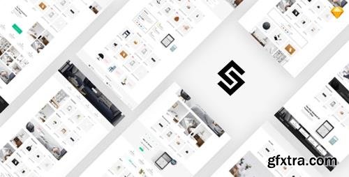 ThemeForest - Furnikit v1.0 - eCommerce Sketch Template (Update: 26 October 19) - 24838536