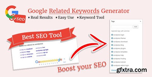 CodeCanyon - Google Related Keywords Generator v1.1.0 - Wordpress SEO Keyword Planner & Tool - 22337477