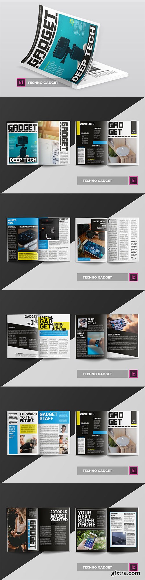 Techno Gadget | Magazine Template