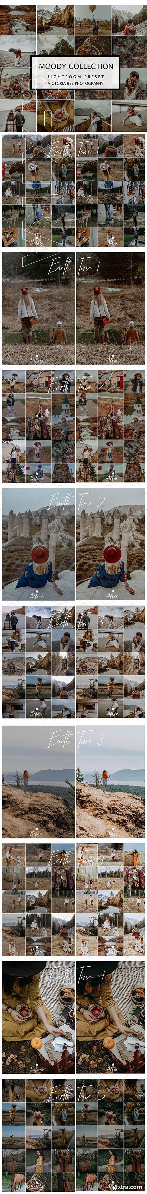 CreativeMarket - 5 MOODY LIGHTROOM MOBILE PRESETS 4191040