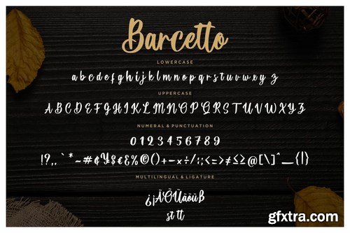 Barcetto Handwritten Brush