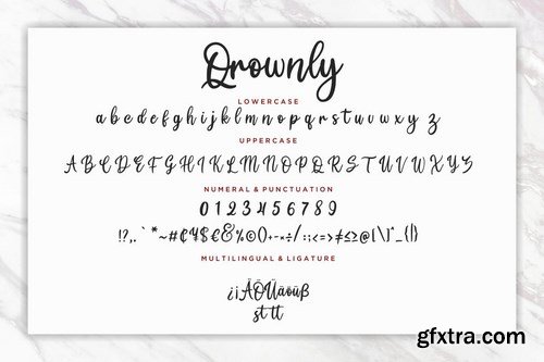 Qrownly Calligraphy Signature