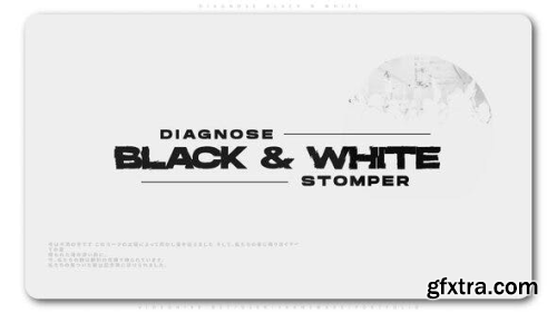 VideoHive Diagnose Black N White 24896607