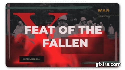 VideoHive Feat Fallen History Slideshow 24913472