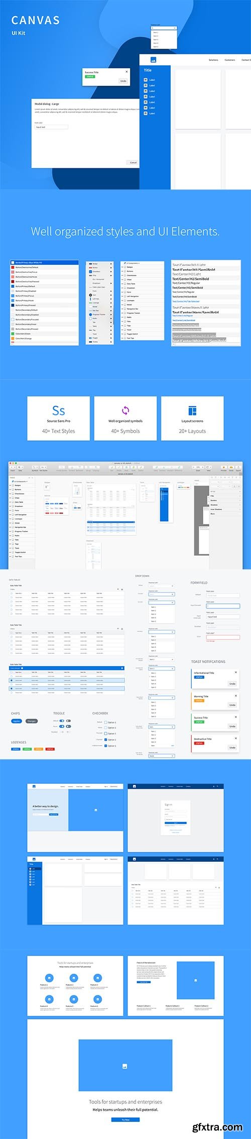 Canvas UI Kit