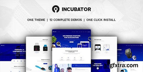 ThemeForest - Incubator v1.9.9 - WordPress Startup Business Theme - 17028809