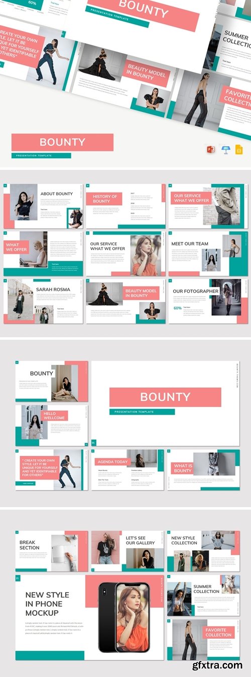 Bounty - Powerpoint/Google Slides/Keynote Template