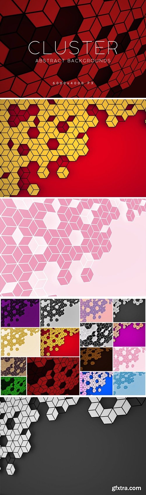 Rhombus Cluster Backgrounds