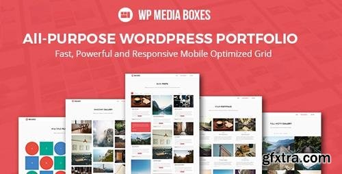 CodeCanyon - WP Media Boxes Portfolio v1.4.1 - Responsive Wordpress Grid Plugin - 22881148