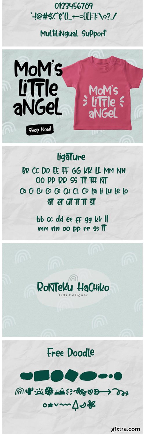 Bubble Mint Font