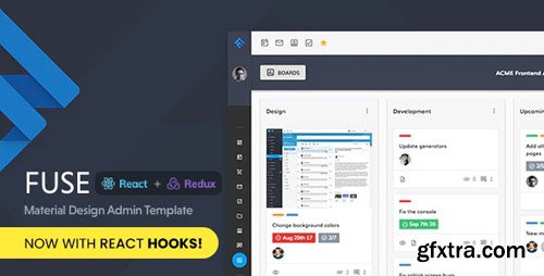 ThemeForest - Fuse v3.0.1 - React Redux Material Design Admin Template - 21769397