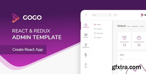 ThemeForest - Gogo v4.2.3 - React Admin Template - 22544383