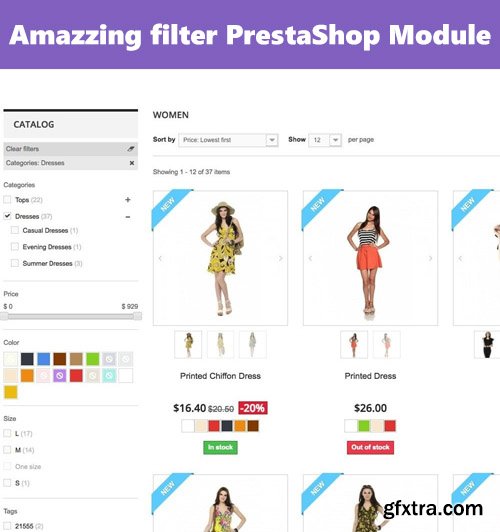 Amazzing filter v2.8.6 - PrestaShop Module