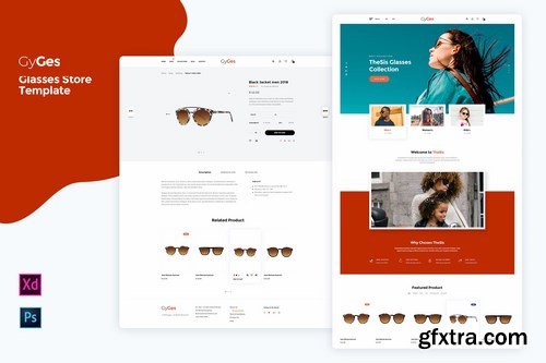 Gyges - glasses Store Template