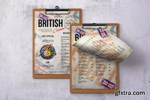 British Food Menu Bundle