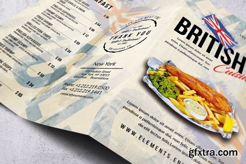 British Food Menu Bundle