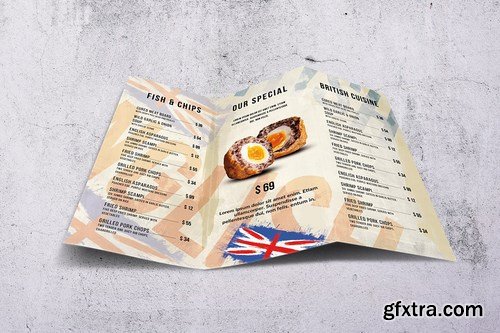 British Food Menu Bundle