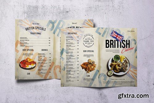 British Food Menu Bundle