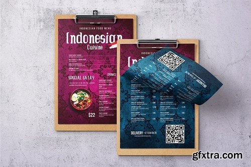 Indonesian Food Menu Bundle