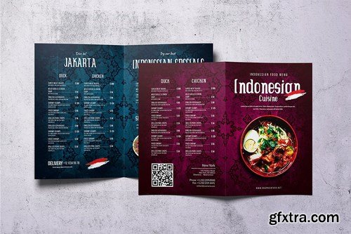 Indonesian Food Menu Bundle