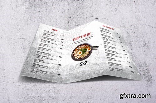 Japanese Food Menu Bundle