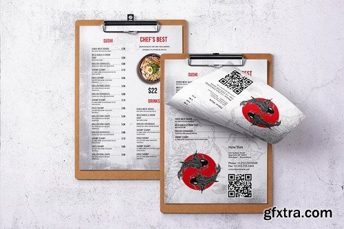 Japanese Food Menu Bundle