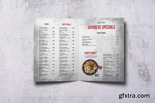 Japanese Food Menu Bundle