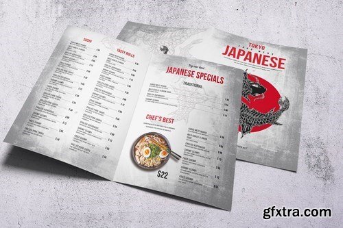 Japanese Food Menu Bundle