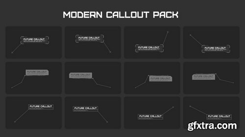 FlatPackFx - Modern Callout Pack - After Effects