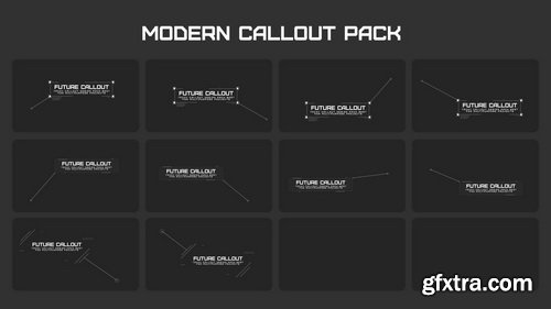 FlatPackFx - Modern Callout Pack - After Effects