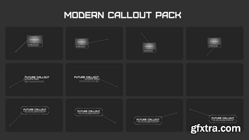 FlatPackFx - Modern Callout Pack - After Effects