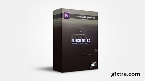 FlatPackFx - Advance Glitch Titles for Premiere Pro