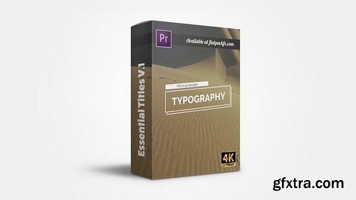 FlatPackFx - Essential Titles V1 - Premiere Pro